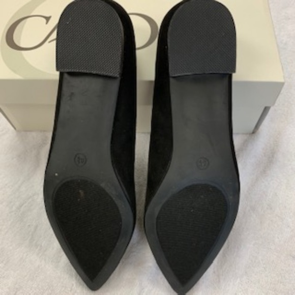 Cato Black Flats with Rhinestone Designs (NWOT) - Picture 4 of 5